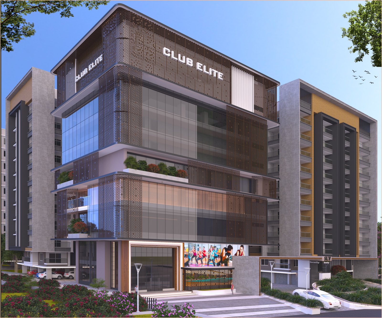 SLV Elite Spaces 42,000 sq. ft. clubhouse